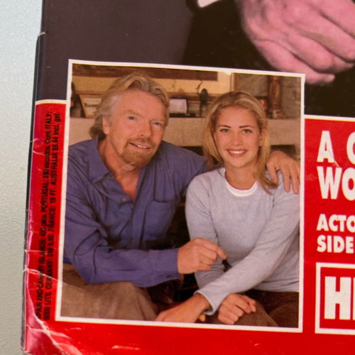 Hello magazine used with Madonna on the cover