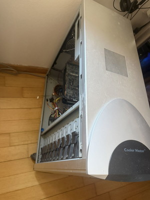 Desktop full workstation with AMD CPU and RAM