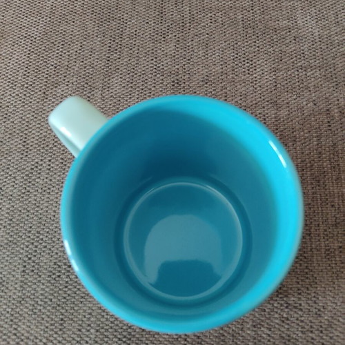 Ceramic mug "Στέφανος" used, from Rezerva store 90s