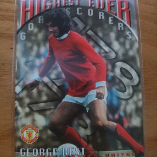 Futera1997 Manchester United lot of 25 used cards with sleeves