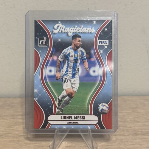 Lionel Messi Panini Donruss 2024-25 Red Argentina card new