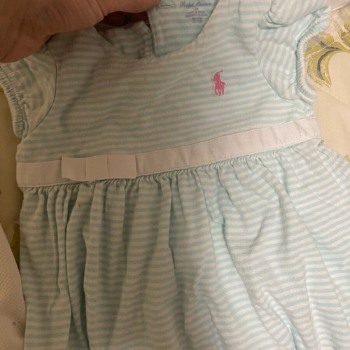 Polo Ralph Lauren short-sleeve romper for girl 12 months like new