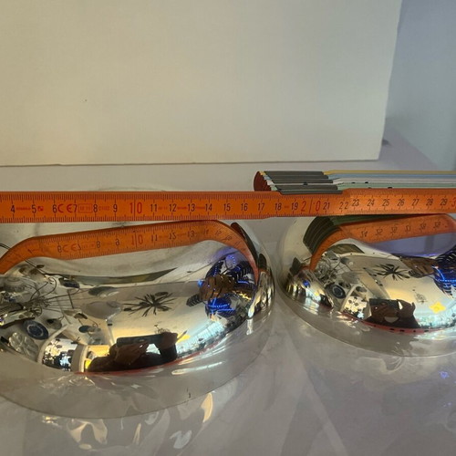 Christofle two bowls from 1960-70 used, 14cm and 12cm