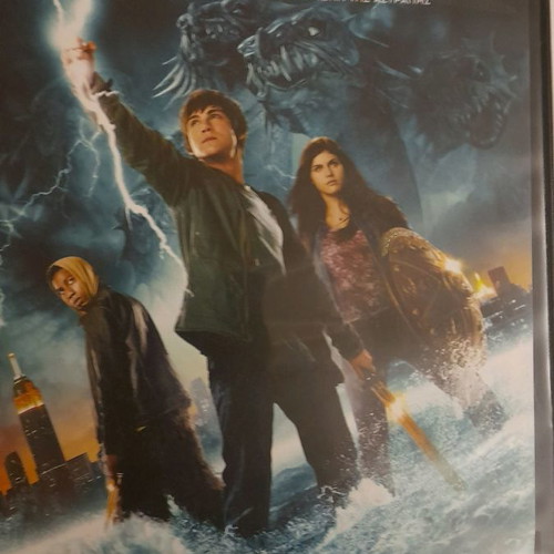 Percy Jackson and the Olympians DVD used with subtitles
