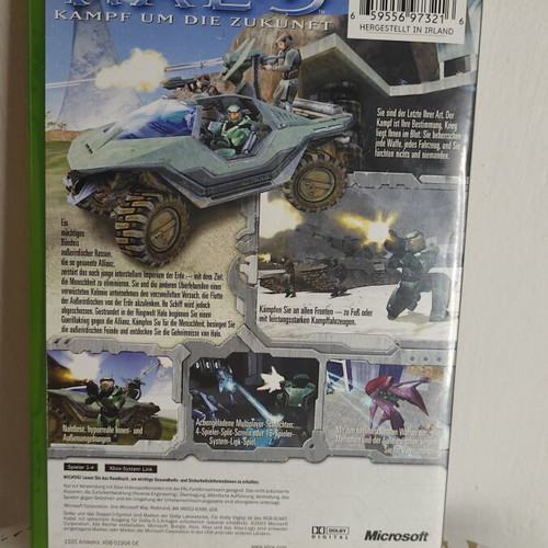 Halo Combat Evolved Xbox Original German Edition