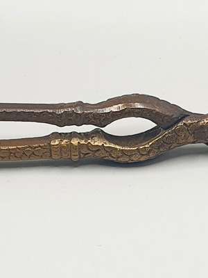 Bronze tool old like new, width 13.7 cm