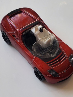 Hot Wheels Tesla Roadster 2008 in fair condition
