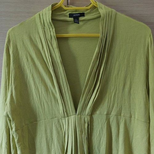 Alfani wonderful yellow (lemon) cardigan / blouse XL