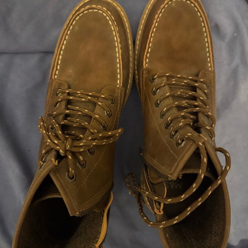 Men's leather boots Marks & Spencer used, brown, size 43