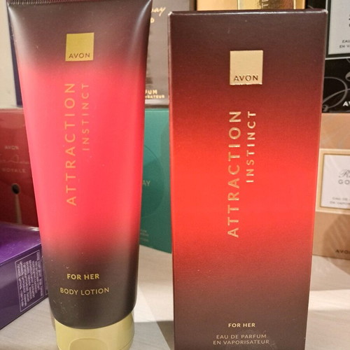 Avon Attraction Instinct Eau de Parfum 50 ml gift set new