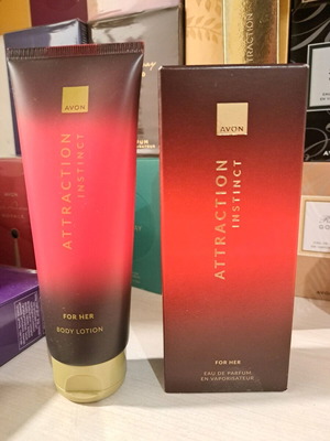 Avon Attraction Instinct Eau de Parfum 50 ml gift set new