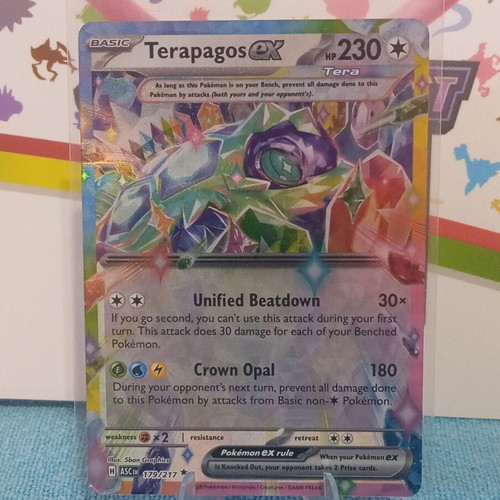 Terapagos ex (ASC 179) Pokémon card like new