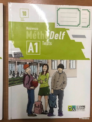 Βιβλίο προετοιμασίας Nouveau Méthode Delf A1 Tests σαν καινούργιο