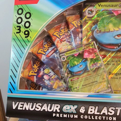 Pokemon TCG Venusaur ex & Blastoise ex Premium Collection new