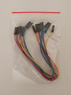 Jumper cables Female-to-Male colorful set of 10 new