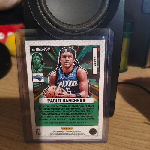 2024-25 Panini Donruss Paolo Banchero Net Marvels Signatures Auto #/99 Magic card new