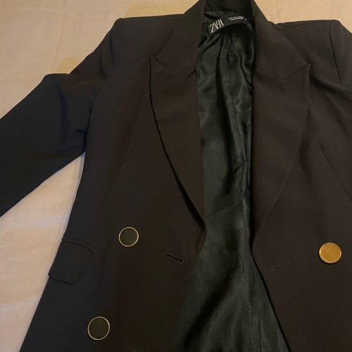 Zara jacket used, size S, black