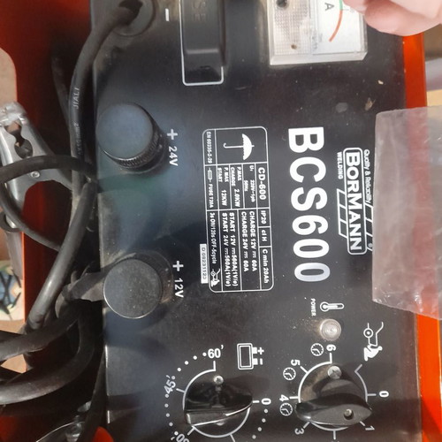 BORMANN Car Battery Starter Charger 12/24V new