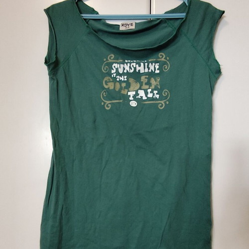 Xdye Medium Oversized Blouse Used, Green