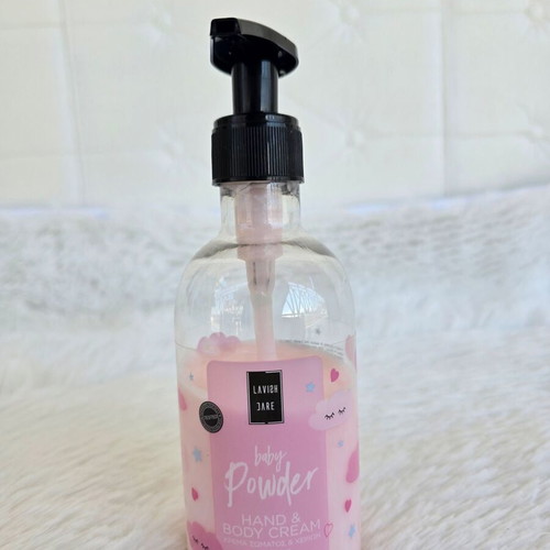 Lavish Care Baby Powder Hand & Body Cream 300ml used