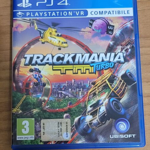 Trackmania Turbo PS4 game, European version