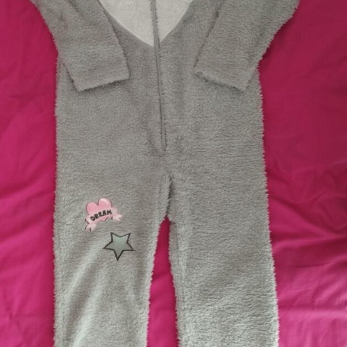 Orchestra onesie pajama No8 like new, warm, gray