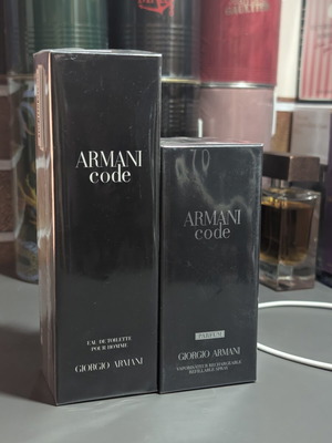 Armani Code perfume set EDP and EDT authentic