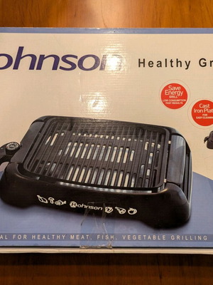 Ηλεκτρική ψησταριά Rohnson R-251 μεταχειρισμένη με αποσπώμενο λεκανάκι