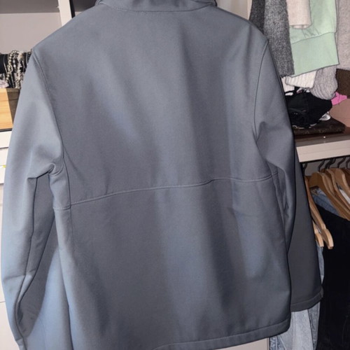 Columbia fleece men jacket grey size M new