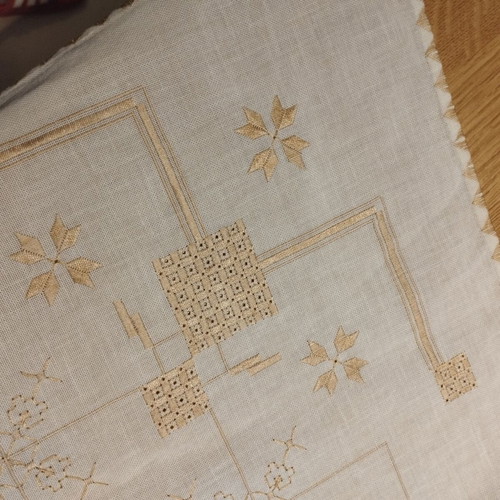 Handmade embroidery like new 80×77