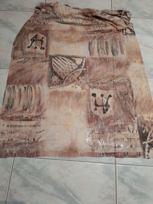 Cotton lace in brown beige shades new