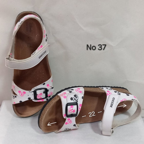 Geox J Adriel children's sandals used, size 37, white