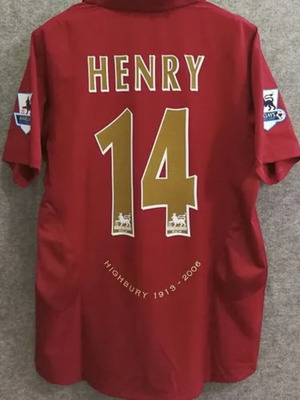 Arsenal 2005/06 Henry Nike Jersey new with tags