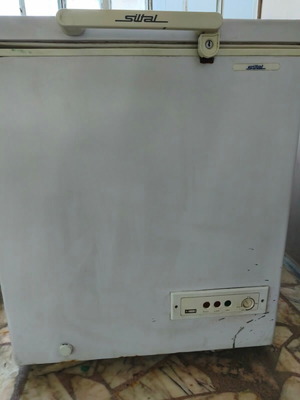 Siltal Freezer used, dimensions H 88 W 77 D 65 cm