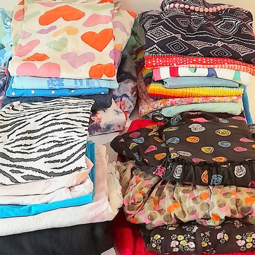 Summer Clothes Pack for Girls 6-8 Years Like New, 25 Pieces
