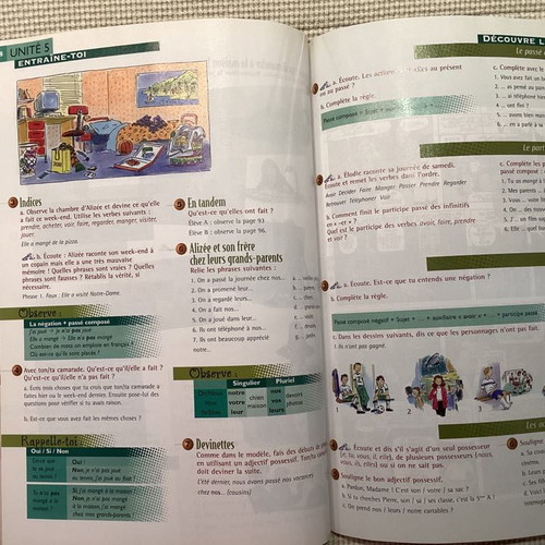 Extra 1 méthode de français new French learning book