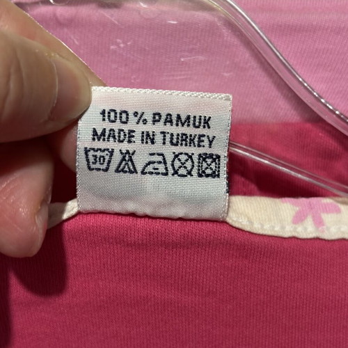 Cotton sleepwear set like new, pink, size M