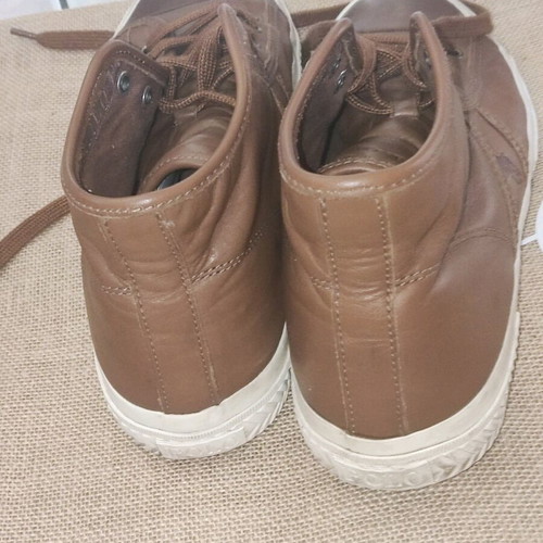 Polo Ralph Lauren Tremayne Deep leather shoes like new, size 43, beige