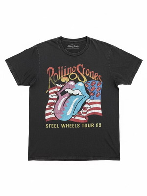 The Rolling Stones Steel Wheels Tour 89 T-shirt used, official merchandise