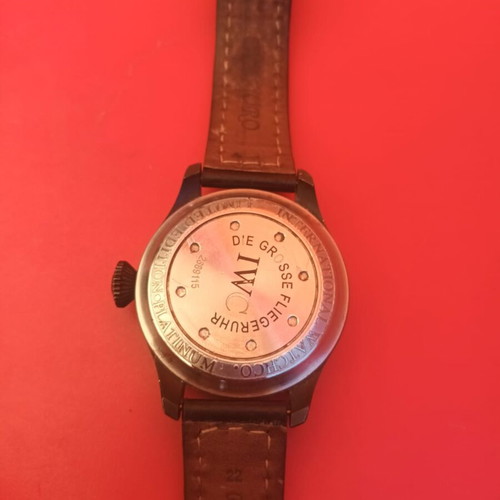 IWC Big Pilot Top Gun Miramar watch used, men's black