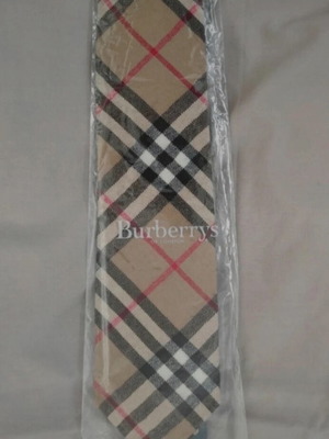 Burberry wool tie new multicolored