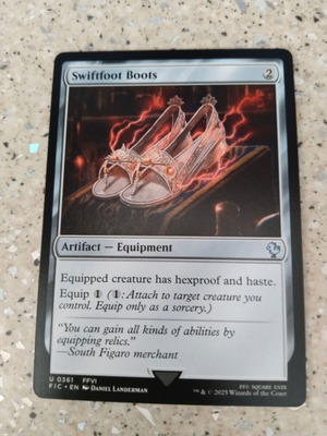 Swiftfoot Boots νέα κάρτα Magic The Gathering