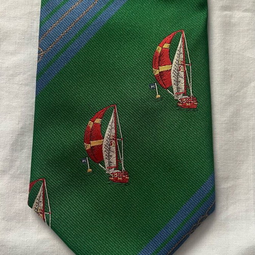 Stefanel tie new with nice red and green design