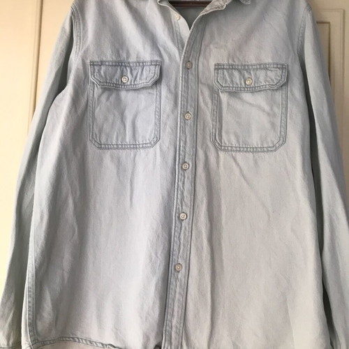 Zara men's denim shirt new, size M-L