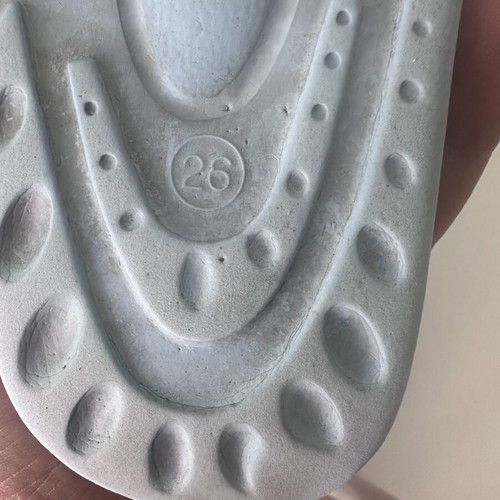 Arena kids' slippers size 26 used, turquoise