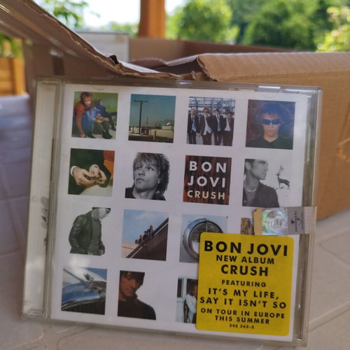 Bon Jovi Crush CD new, sealed