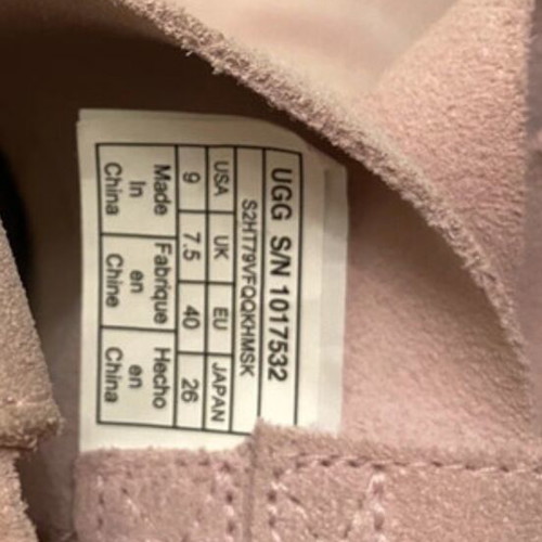 Ugg Australia boots pink like new without fur