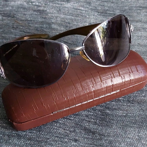 Bluepoint women's panoramic sunglasses 5085-02 like new, brown
