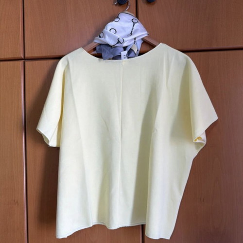 Yellow blouse Italian tailoring