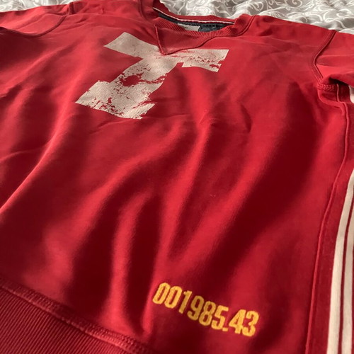 Tommy Hilfiger sweatshirt red size Large like new